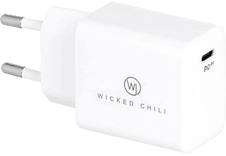 WICKED CHILI USB C Power Adapter 20W Netzteil Ladegerät für Apple iPhone 13 / 12 / 11 und Magsafe Fast Charger USB-C Ladeadapter