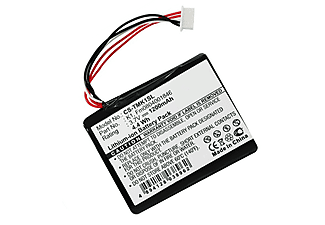 MOBILOTEC Akku kompatibel mit TomTom K1 Li-Ion Akku, Li-Ion, 3.7 Volt, 1200 mAh