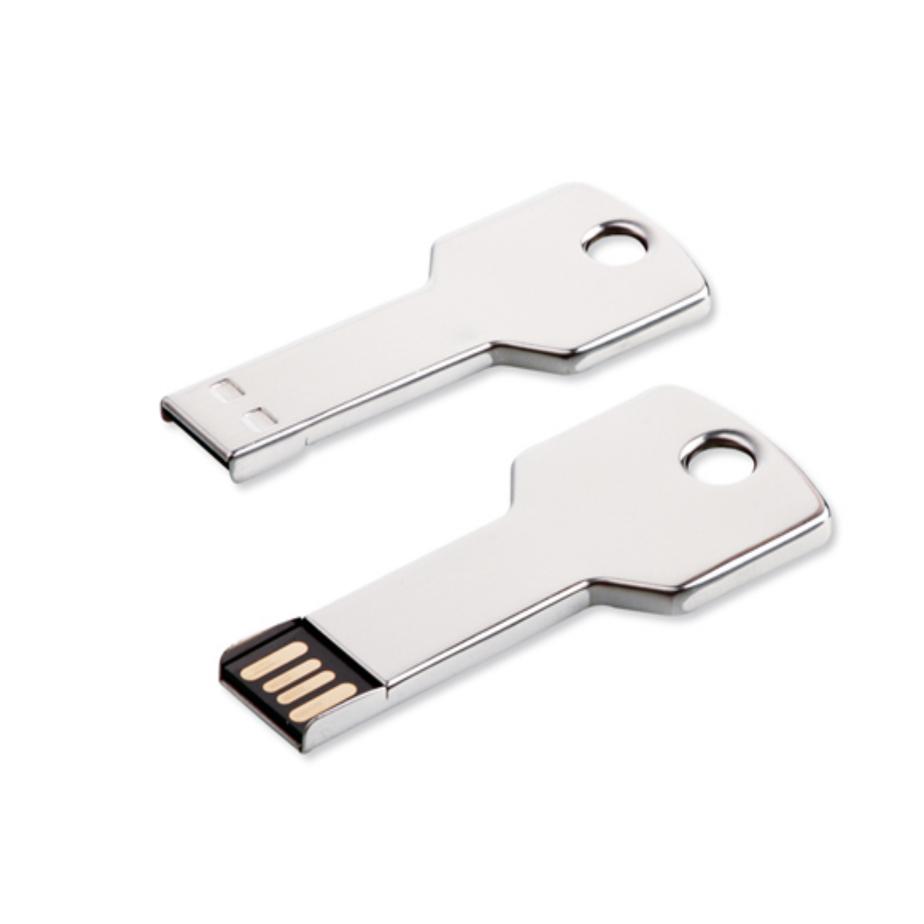 4 USB-Stick 4GB (silver, GERMANY Silber Key USB GB)