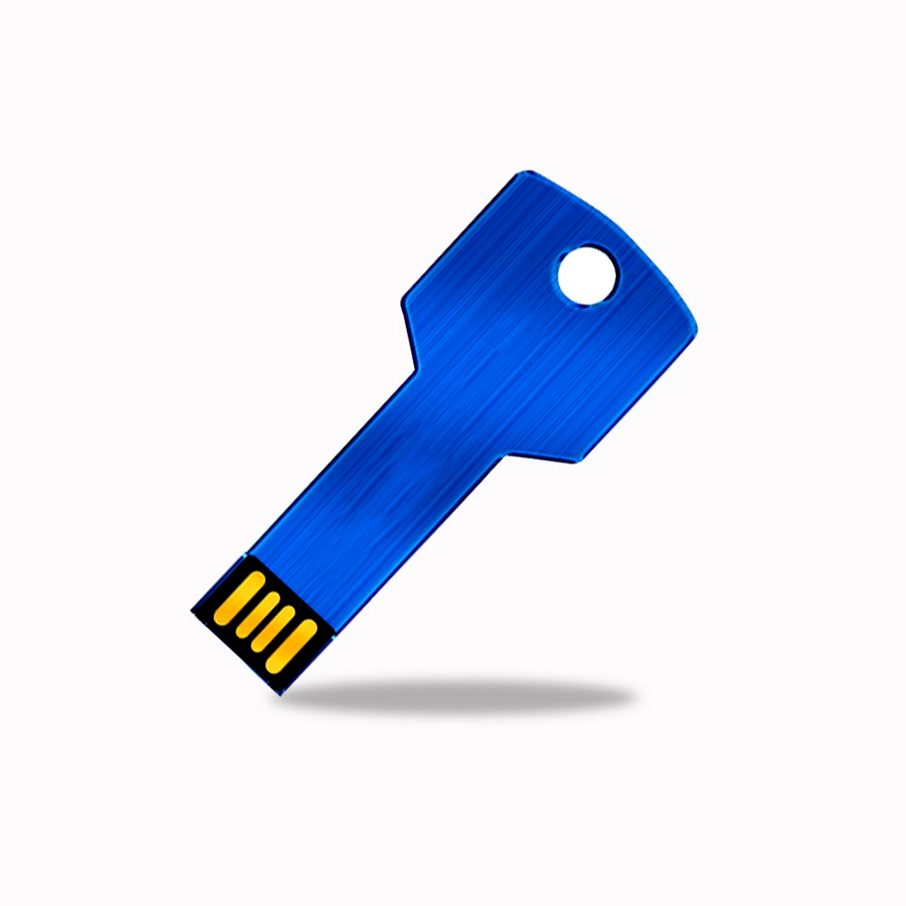 USB GERMANY 4 Key USB-Stick (Blau, 4GB Blau GB)