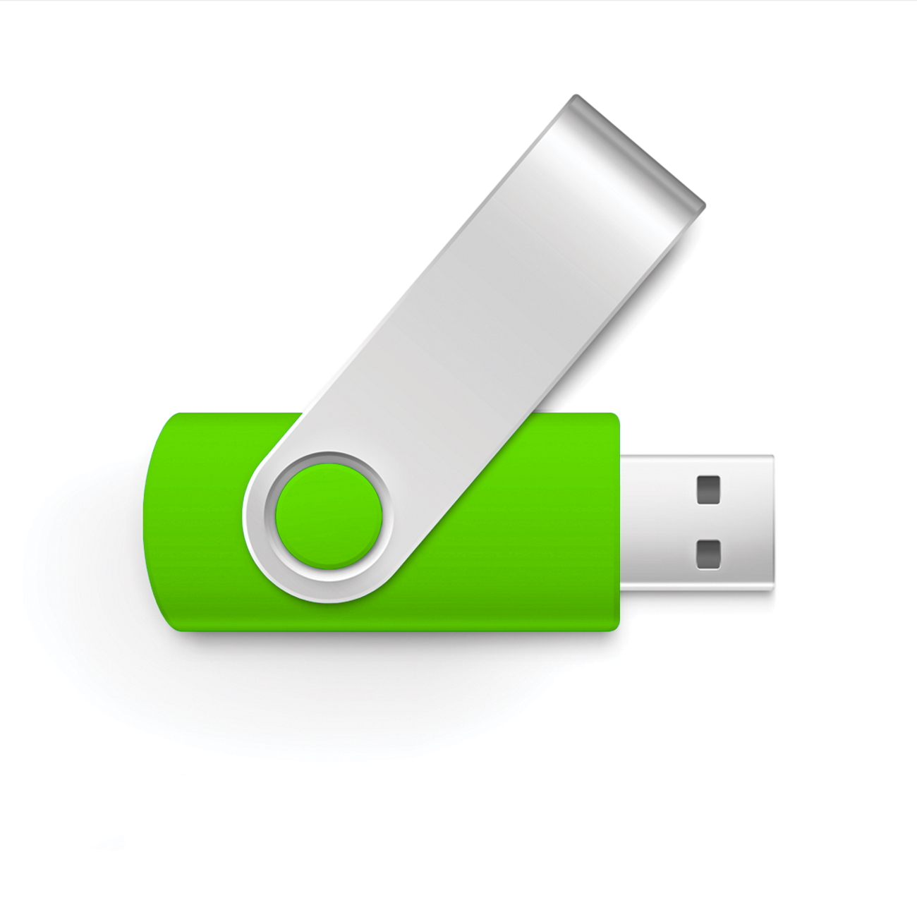 (Green, 8 Swivel GERMANY GB) 8GB USB-Stick USB