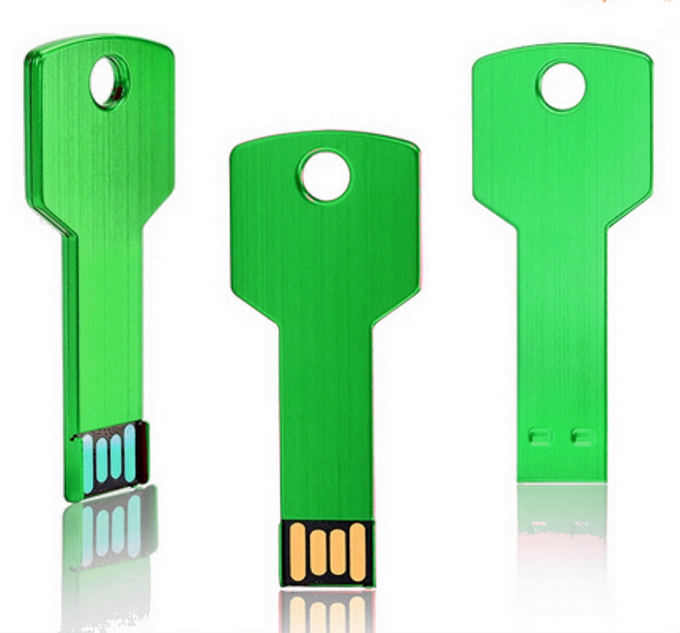 USB GERMANY Key Grün 4GB USB-Stick 4 GB) (Grün