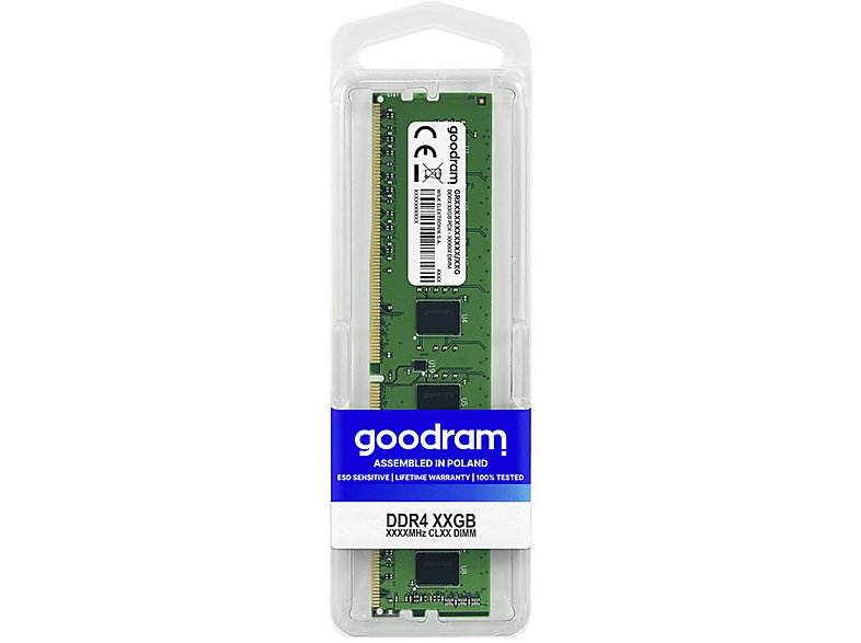 GOOD RAM 8GB 2400MHz CL17 DIMM Arbeitsspeicher 8 GB DDR4