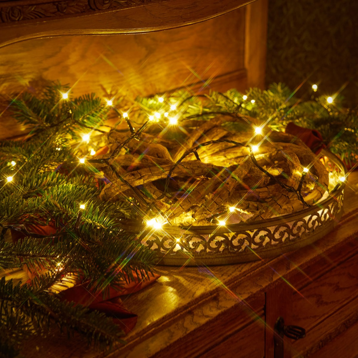 Weihnachten Lichter Weihnachtsbeleuchtung Lichterkette Dekoration 800er Weihnachtsbaum Deko SLABO LED