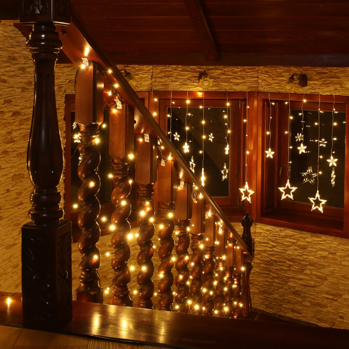 Weihnachtsbaum LED Lichterkette Lichter Weihnachten Weihnachtsbeleuchtung Deko SLABO 800er Dekoration