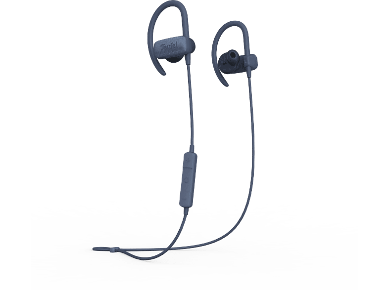TEUFEL AIRY SPORTS, In-ear Kopfhörer Bluetooth Steel Blue | Bluetooth-Kopfhörer