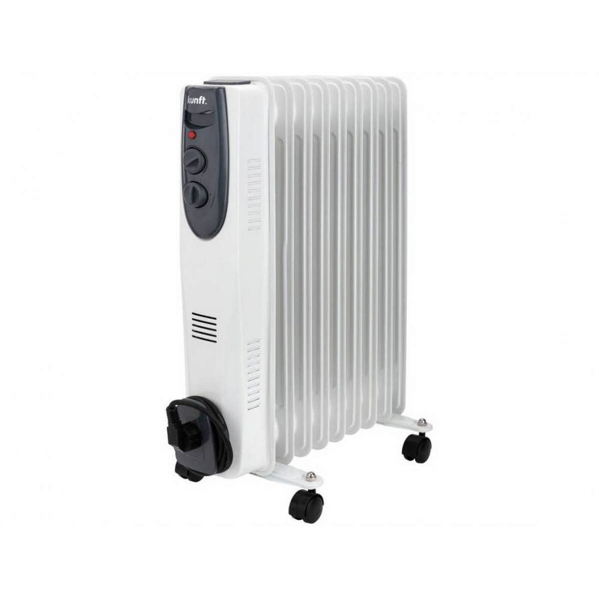 Radiador de aceite - Radiador de aceite Kunft 2000W KOR-1318 KUNFT, Blanco