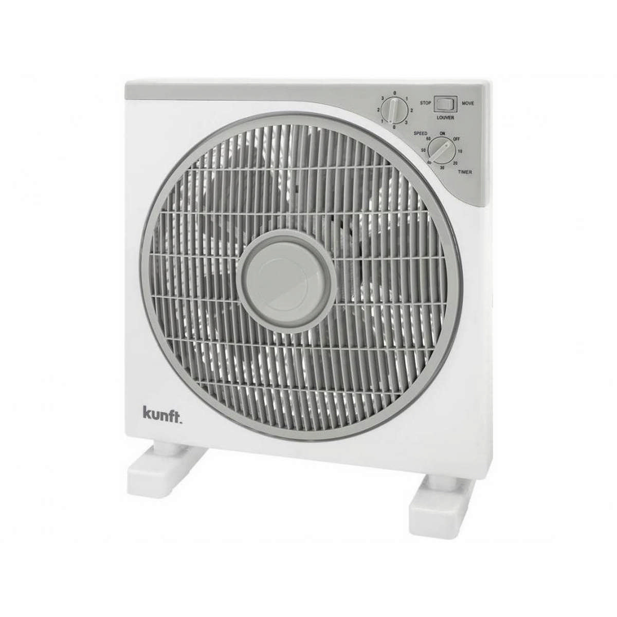 Ventilador - Ventilador de Suelo KUNFT KBF 2379 (3 velocidades - 40 W) KUNFT, Blanco