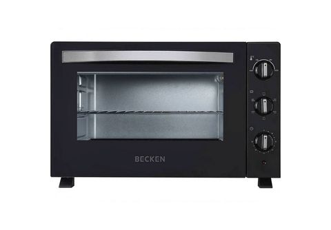 Becken Horno Eléctrico de Sobremesa, Capacidad 30L, 1500W, Temporizador 60  Min, Negro : : Hogar y cocina