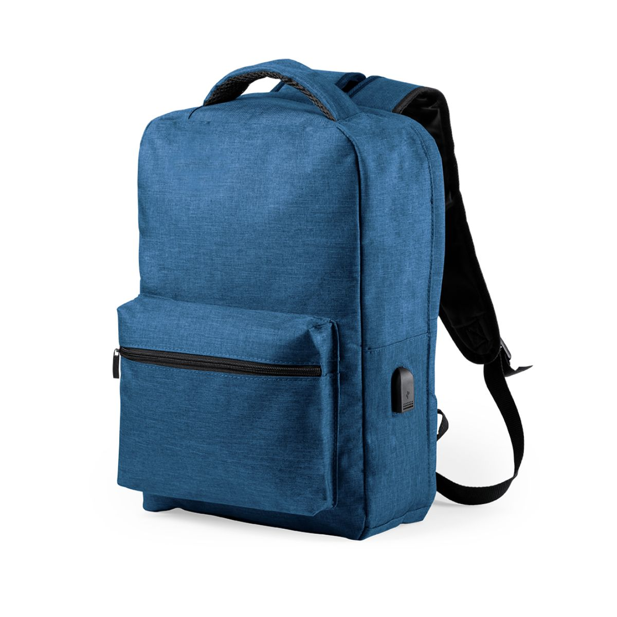 Mochila para Portatil Hasta 15" Antirrobo con Estación de Carga y Protección RFID Azul SMTK-6345BL;SMARTEK, Azul