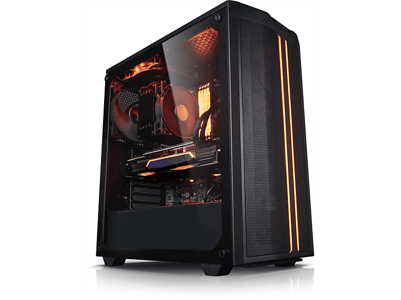 KIEBEL Titan V AMD Ryzen 9 5900X, ohne Betriebssystem, Gaming PC mit AMD Ryzen™ 9 Prozessor, 32 GB RAM, 2 TB SSD, 2 TB HDD, AMD Radeon™ RX 6750 XT, 12 GB