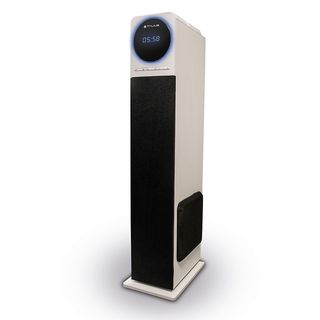 Altavoz torre - TALIUS TAL-NINA, 4 canales, Bluetooth, 60 W, Blanco