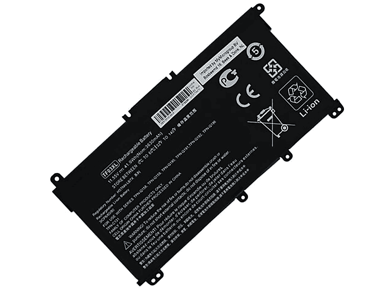 AGI Akku kompatibel mit HP 920070-856 Li-Ion Notebookakku, Li-Ion, 11.55 Volt, 3400 mAh