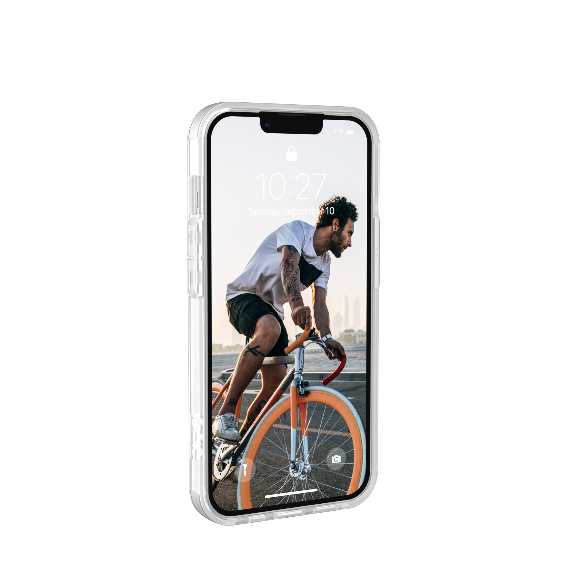 frosted ice GEAR (transparent) Backcover, URBAN Apple, Max, Civilian, iPhone 13 Pro ARMOR