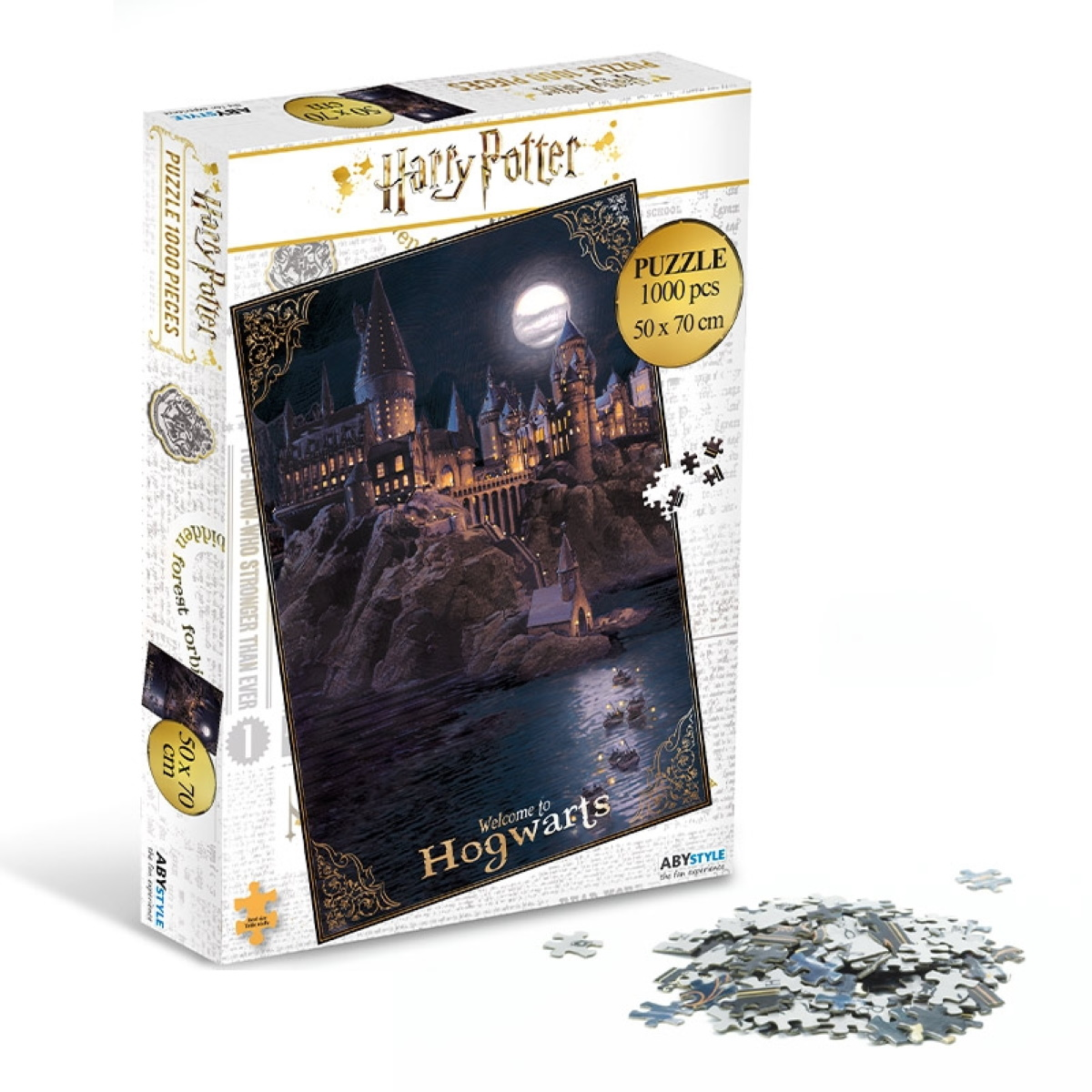 ABYSTYLE Hogwarts Schloss 1000 Teile Puzzle Puzzle