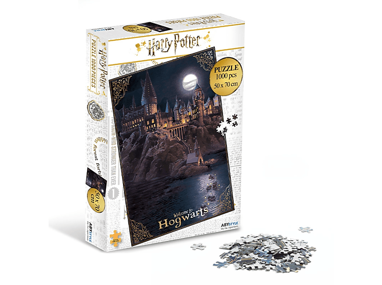 ABYSTYLE Hogwarts Schloss Puzzle Teile 1000 Puzzle
