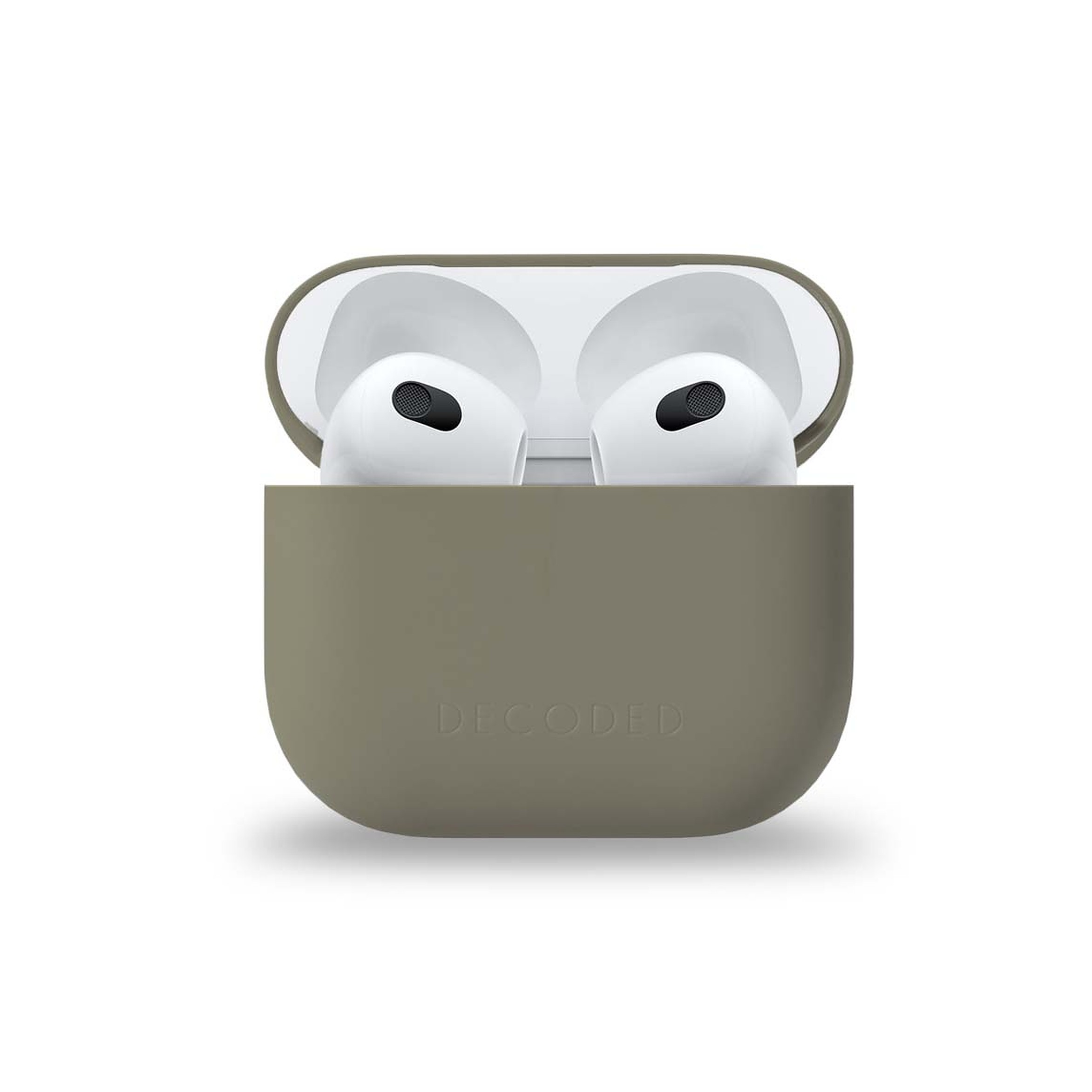 Apple, Cover, DECODED 3, Olive Aircase, Full Airpods