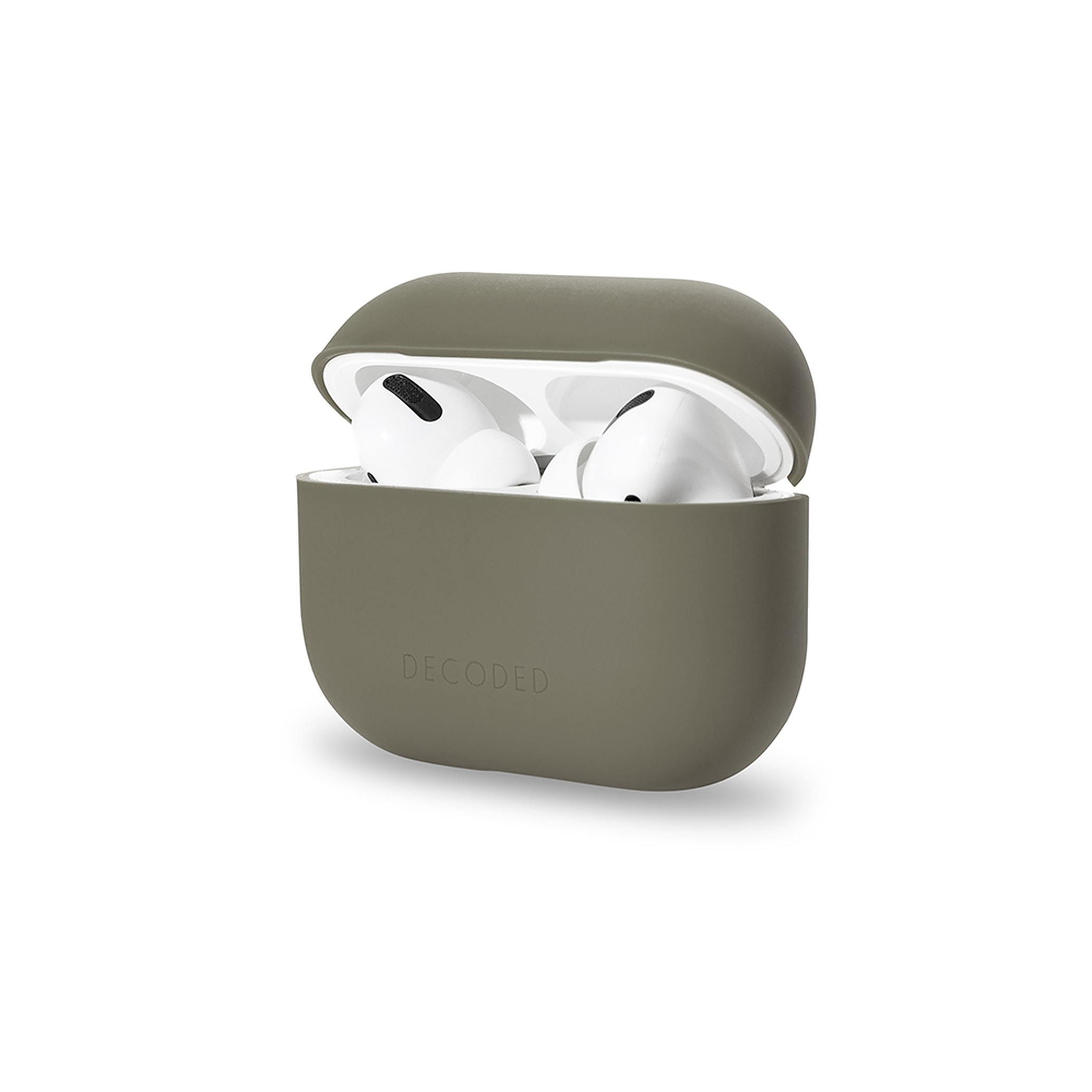 Apple, Cover, DECODED 3, Olive Aircase, Full Airpods