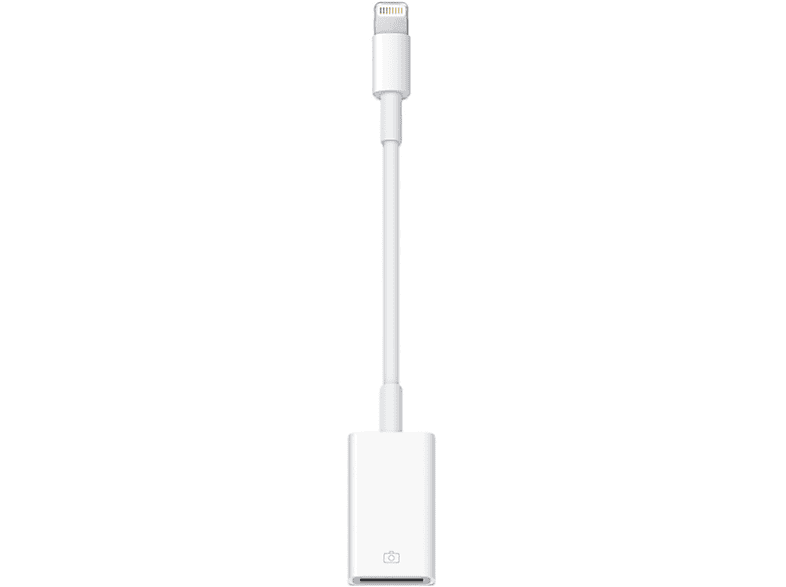 ENGELMANN Kamera-Adapter Lightning Weiß auf Adapter, USB