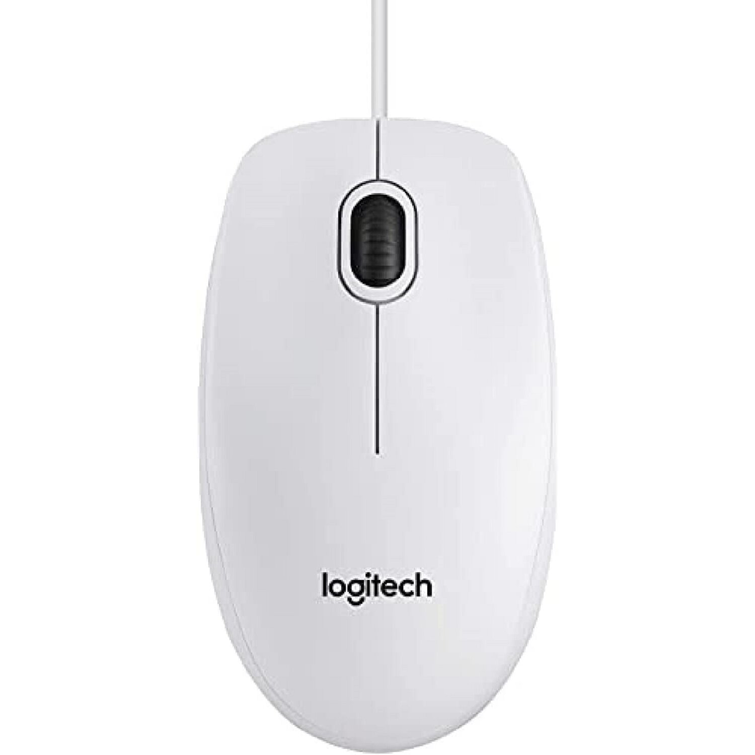 Weiß B100 Maus, LOGITECH