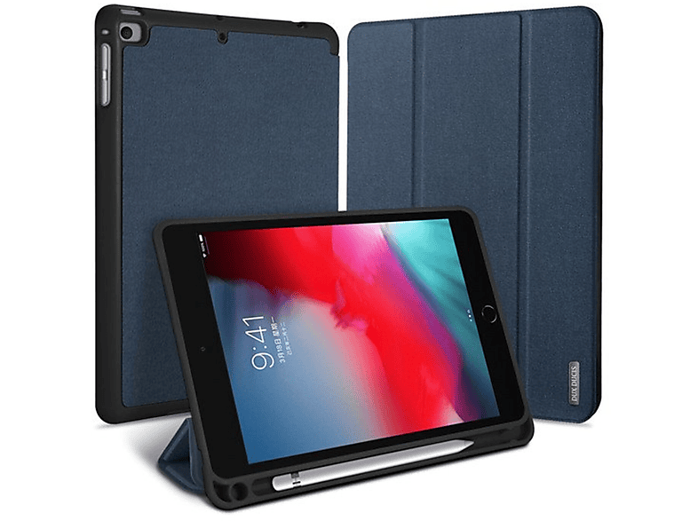 DUX DUCIS Domo Tablethülle Bookcover für Apple iPad Mini 6 Kunstleder, Blau