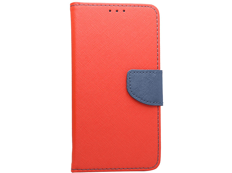 COFI Buch-Tasche, Bookcover, Samsung, Galaxy S21 FE, Rot-Blau