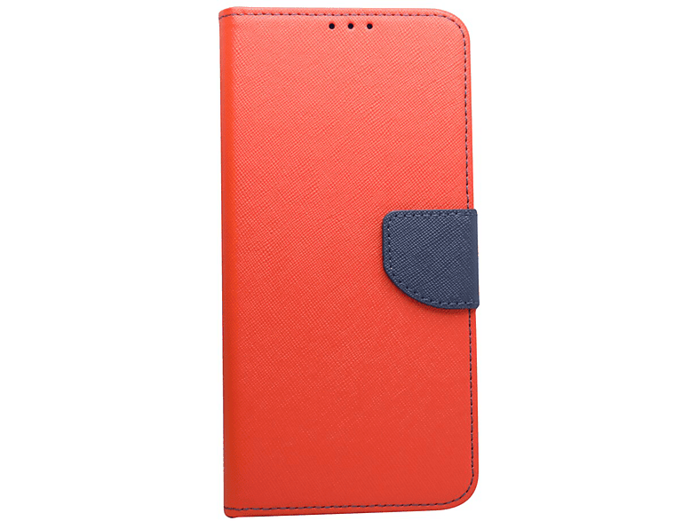 COFI Buch-Tasche, Bookcover, Samsung, Galaxy A03s (A037G ), Rot-Blau