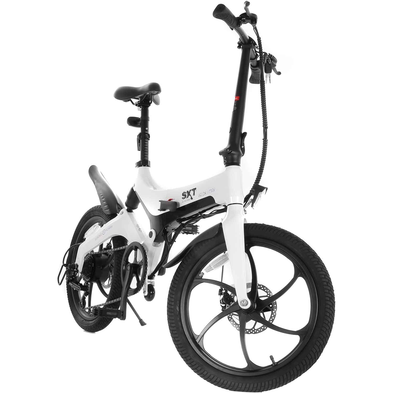 SXT SCOOTERS Velox MAX weiss Kompakt-/Faltrad weiss) Zoll, (20