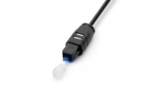 Cable de fibra óptica  Hama 00205134, Con conexión audio ODT, 1.5 m, Negro