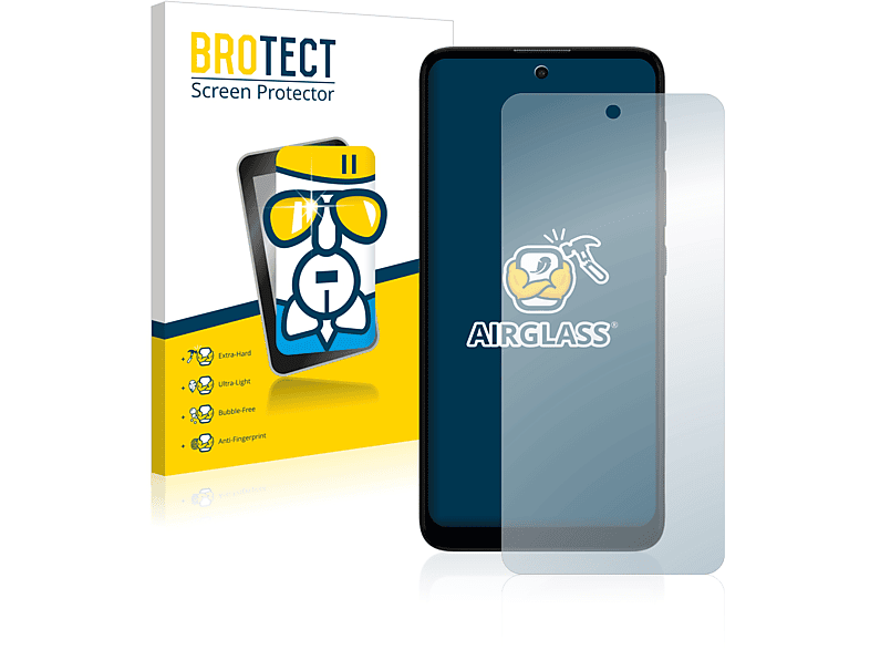 BROTECT Airglass klare Schutzfolie(für Moto E30) Motorola