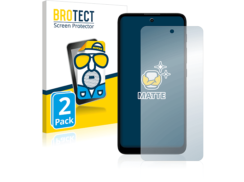 BROTECT 2x matte Schutzfolie(für Motorola Moto E30) | Displayschutzfolien & Gläser