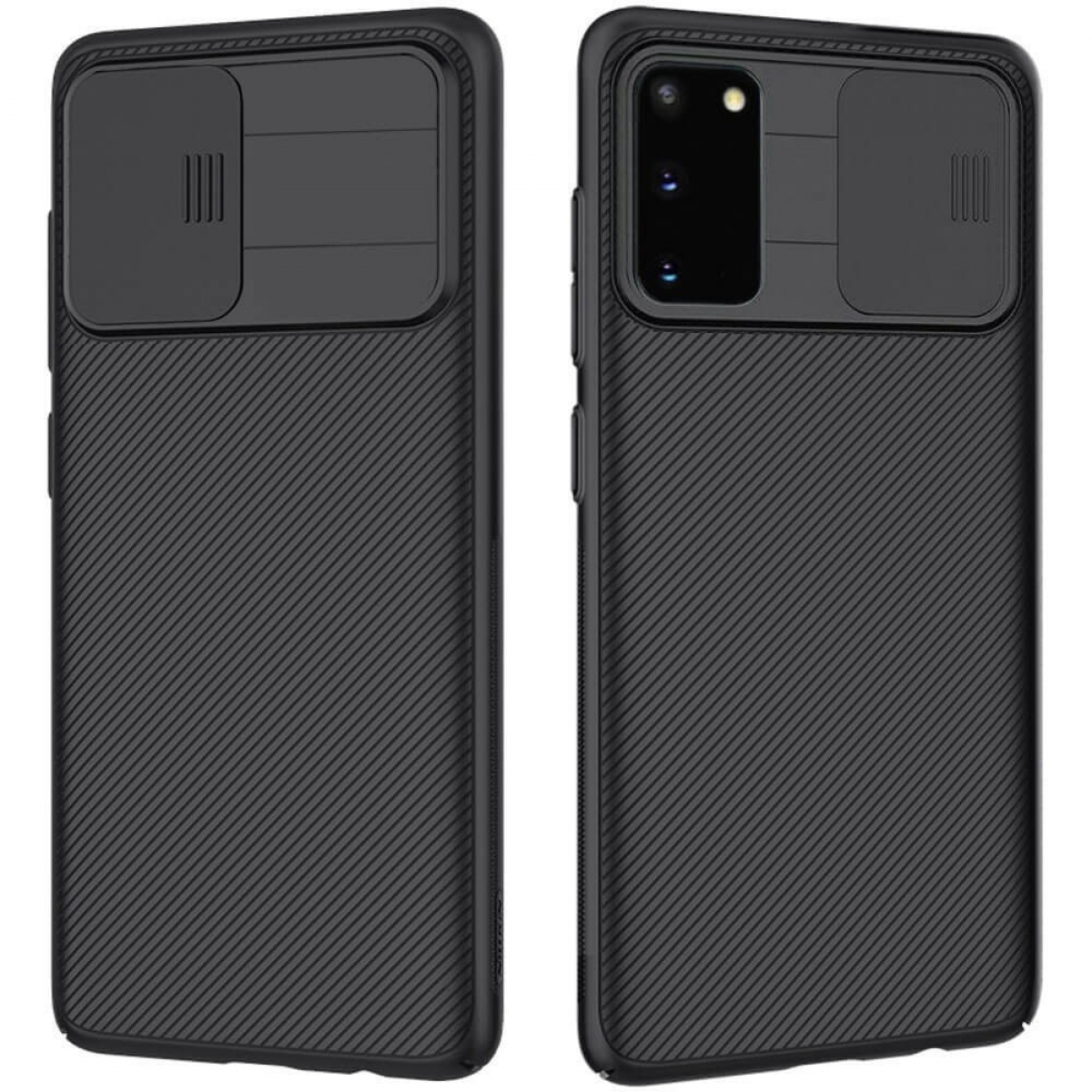 Galaxy Backcover, CamShield, S20, Samsung, Schwarz NILLKIN