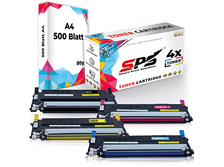 SPS S-17446 Toner Schwarz Cyan Magenta Gelb (CLT-K4092S CLT-C4092S CLT-Y4092S CLT-M4092S)