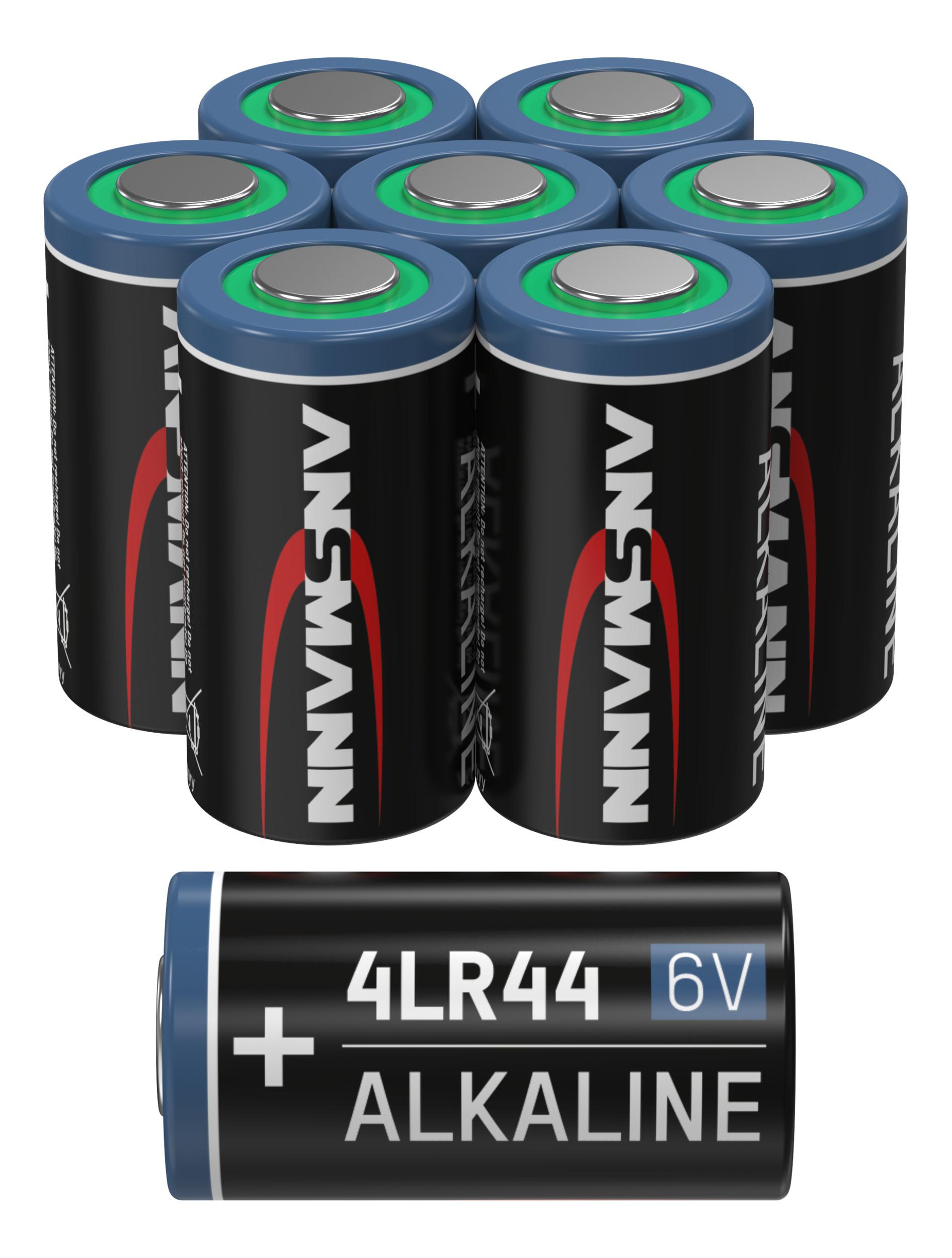 ANSMANN ANSMANN 4LR44 6V Alkaline Spezialbatterie 8er Batterie, - Batterie Spezialbatterien Pack 6 Volt