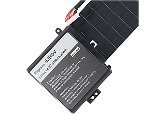 ACCUCELL Akku passend für Dell Alienware 17 R2, 17 R3, Li-Ion, 14,8V, 6200mAh, 92Wh, built-in, ohne Werkzeug Li-Ion - Lithium-Ionen Notebook-Akku, 6200 mAh
