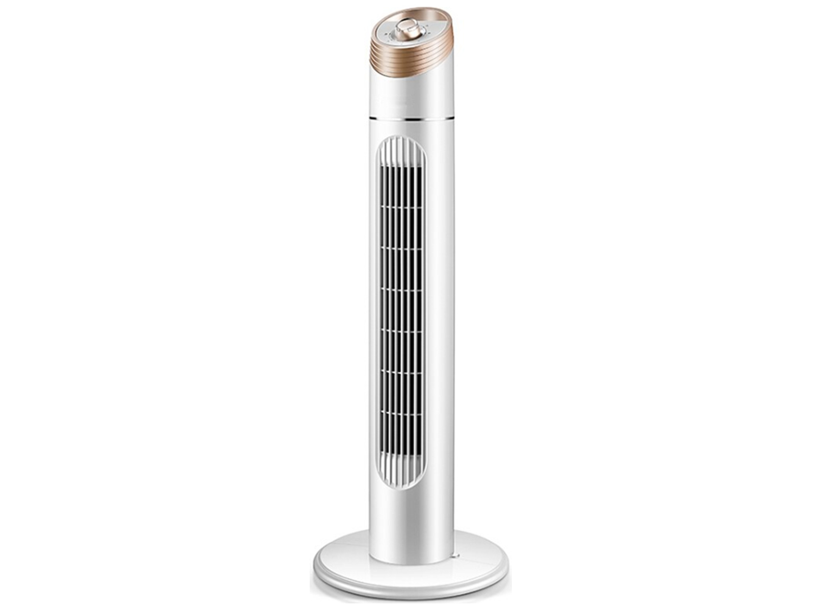 PURLINE Leiser 40-Watt-Turmventilator (40 Turmventilator Grau Oszillation Watt) Geschwindigkeiten 3 automatischer mit und