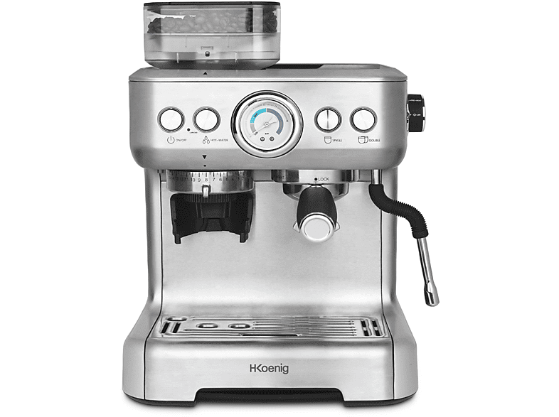 H.KOENIG Silber Espressomaschine EXPRO980