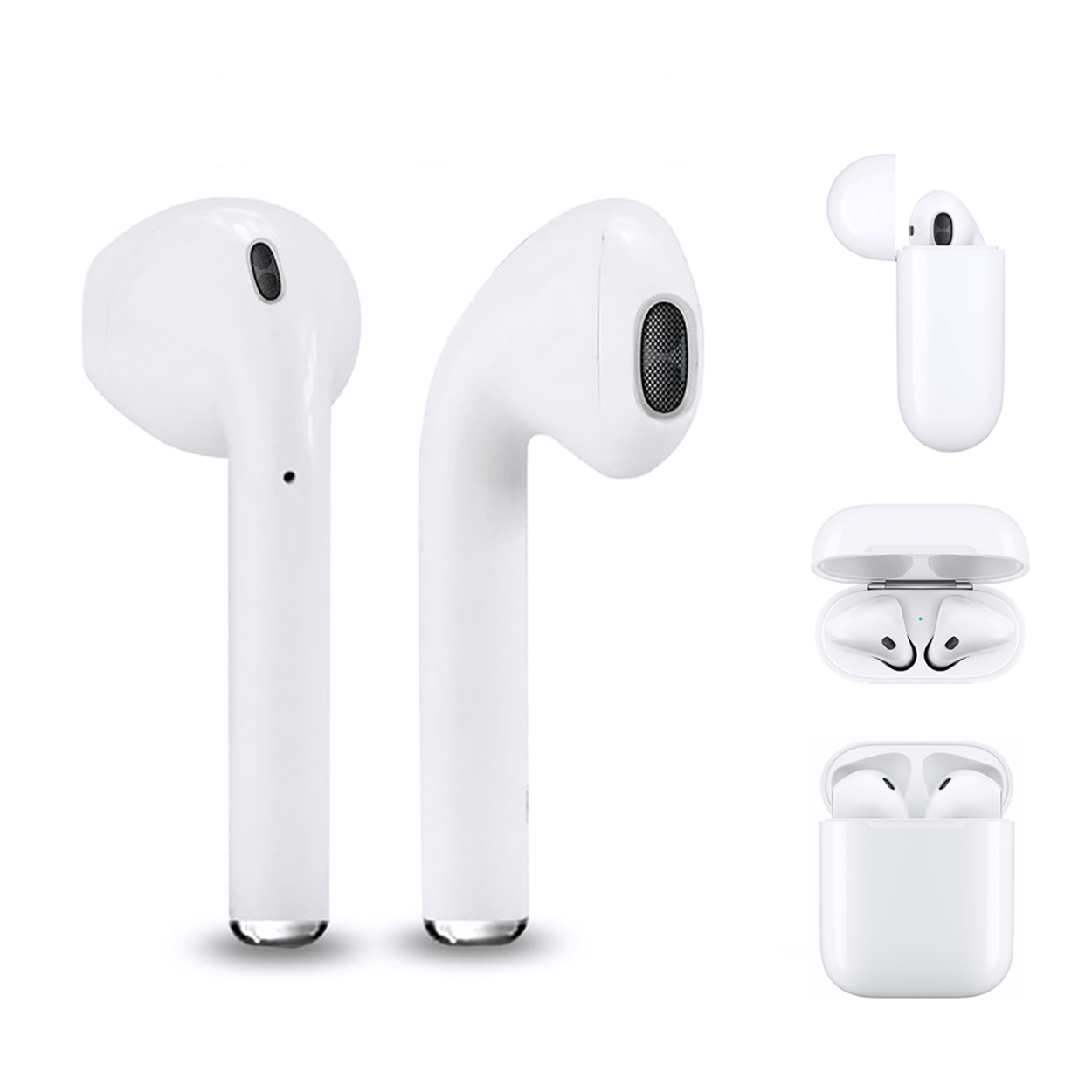 LEICKE Twin Mini, In-ear Bluetooth Weiß Kopfhörer Bluetooth In-ear