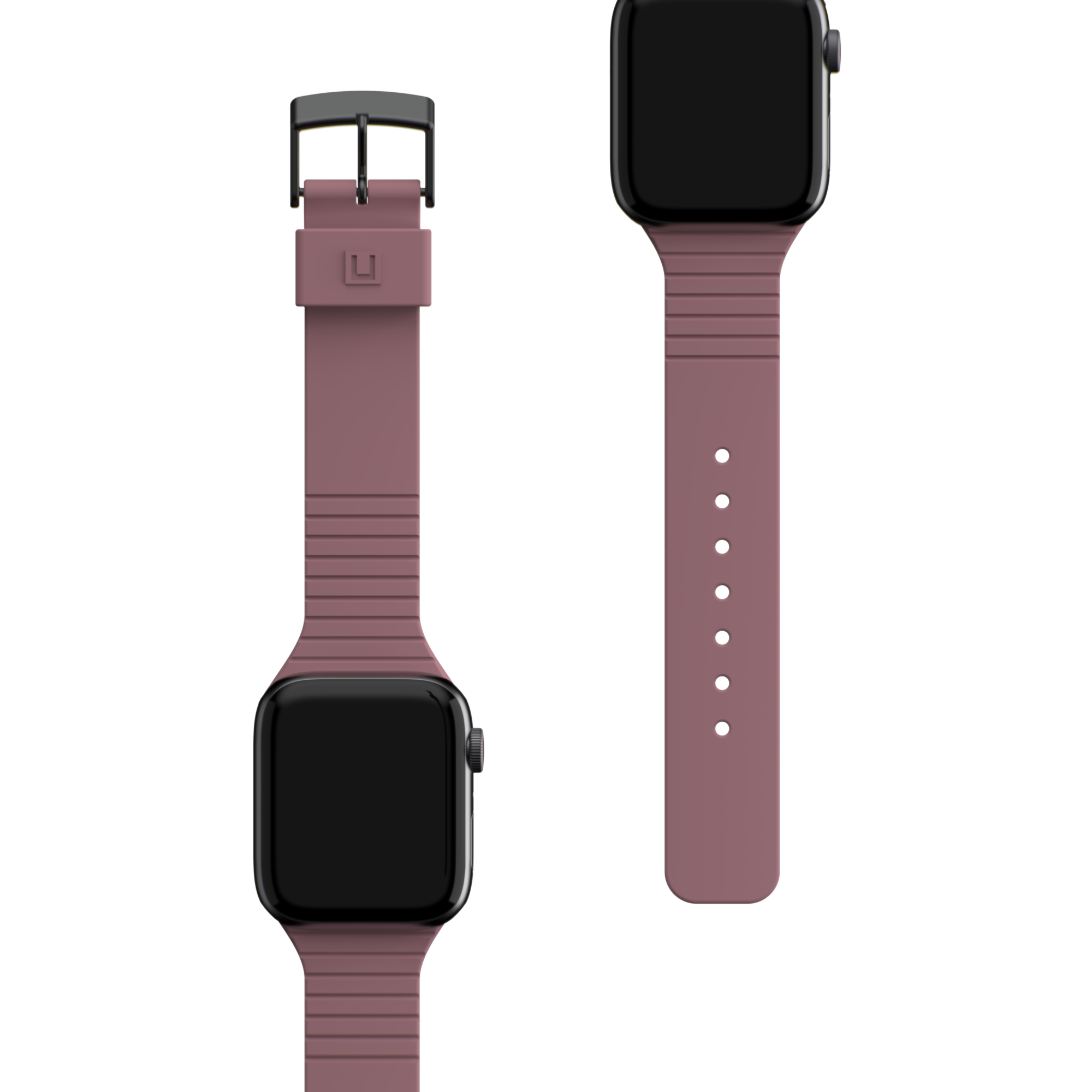 URBAN ARMOR GEAR 1 4 Series / 6 7 5 / 44mm Series [U] dusty UAG / / 3 SE, Series (45mm Aurora / Series / 42mm), Series by U / / rose Watch Apple Silikon Strap, Series 2 Apple, Series Smartband