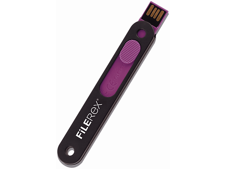 FILEREX 16GB - Original  FiLEREX  BlackE #GEN2 - 2.0 (Puple Rain) USB-Stick (Black / Puple Rain, 16 GB)
