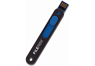 FILEREX 8GB - Original  FiLEREX  BlackE #GEN2 - 2.0 (Sky Blue) USB-Stick (Black / Sky Blue, 8 GB)