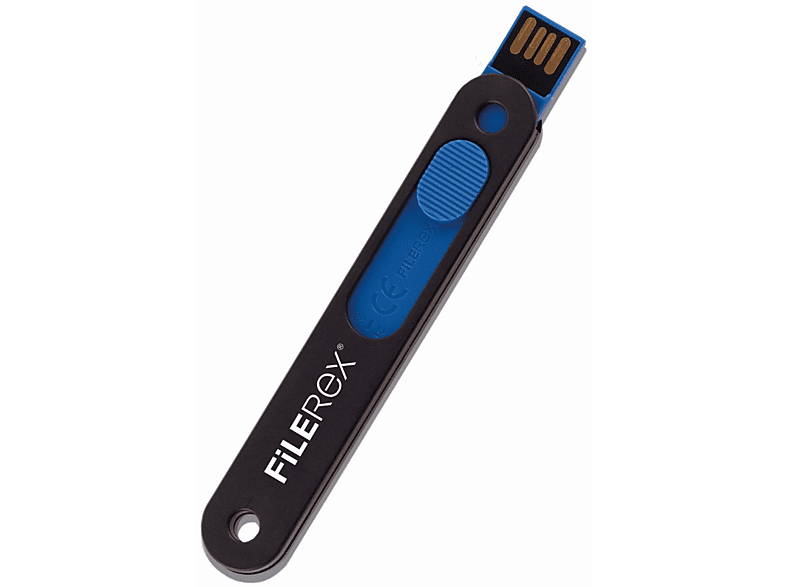 FILEREX 8GB - Original FiLEREX BlackE #GEN2 8 (Black Sky Blue) (Sky GB) 2.0 - / USB-Stick Blue