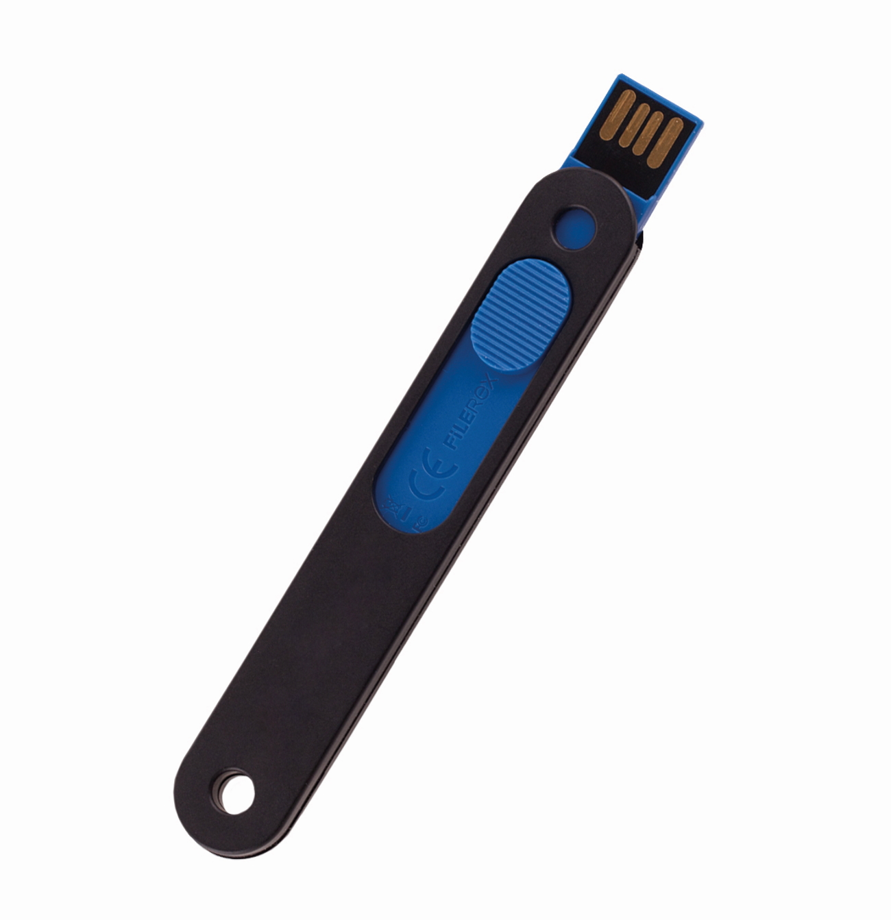 FILEREX BlackE USB-Stick Sky - Blue) - (Sky 2.0 #GEN2 Original / Blue, 8GB 8 GB) (Black FiLEREX