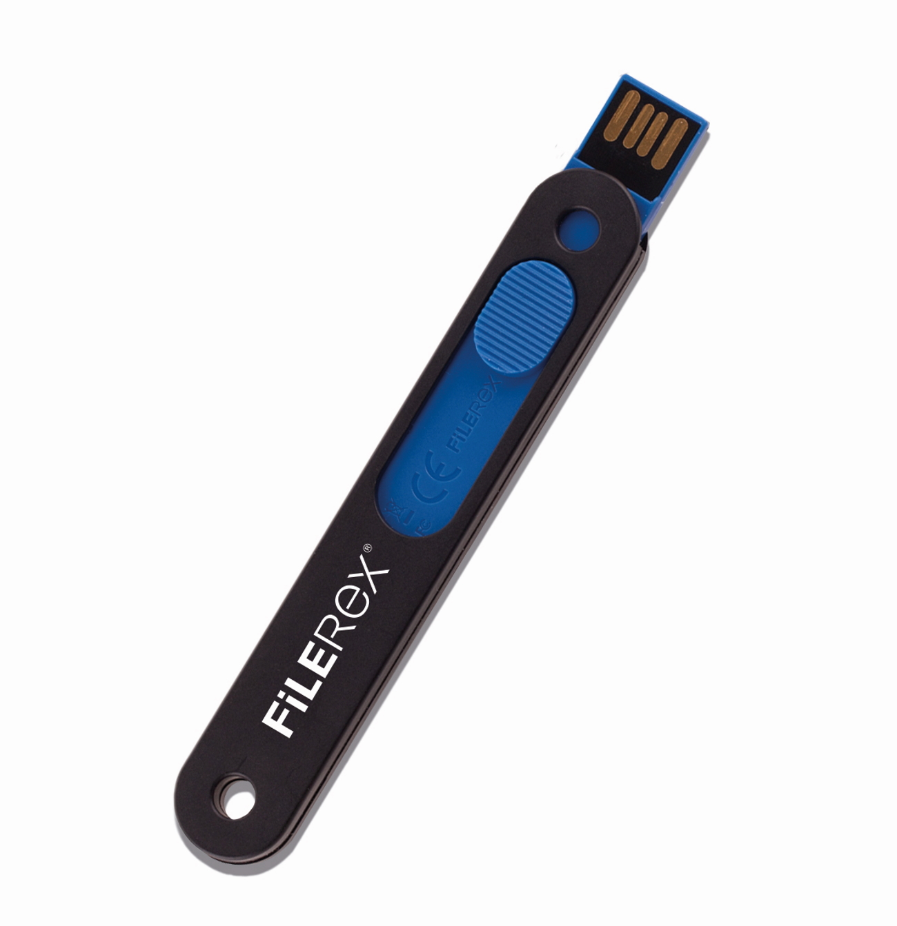 2.0 #GEN2 (Sky FiLEREX - 64 GB) FILEREX Sky Blue, (Black 64GB USB-Stick / Original BlackE - Blue)