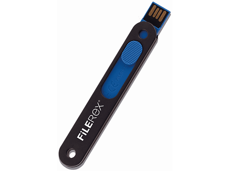 FILEREX 64GB - 2.0 / FiLEREX (Sky GB) Original - 64 Blue, BlackE (Black #GEN2 Sky USB-Stick Blue)