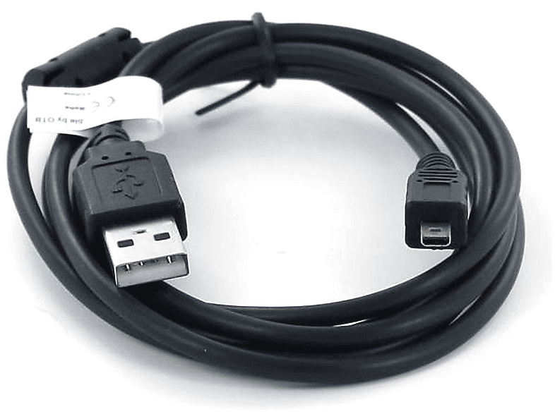 MOBILOTEC USB-Datenkabel kompatibel mit Nikon UC-E16 Zubehör Nikon, schwarz