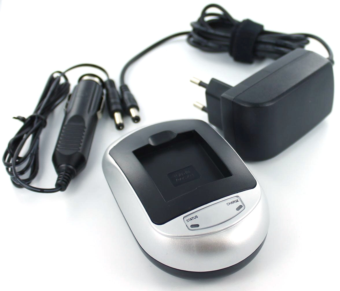 MOBILOTEC Ladegerät kompatibel mit Silberfarben Volt, 12 Sony DSC-W220 Sony, Netzteil/Ladegerät