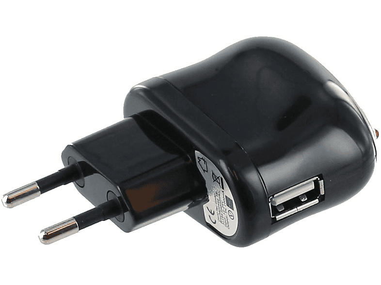 MOBILOTEC USB-Netzteil kompatibel Nikon, Netzteil/Ladegerät EH-73P mit schwarz Nikon
