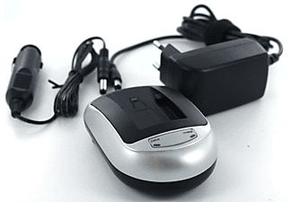 MOBILOTEC Ladegerät kompatibel mit Sony HDR-XR155 Netzteil/Ladegerät Sony, 12 Volt, Silberfarben