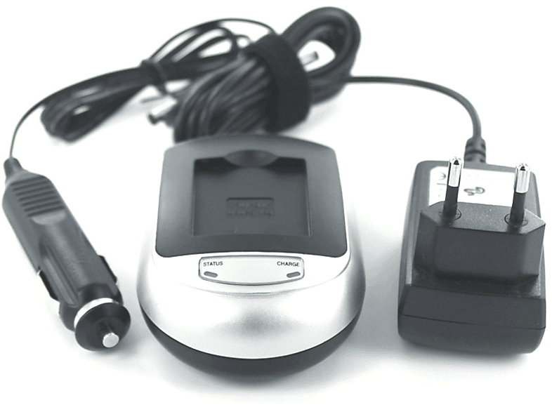 MOBILOTEC Ladegerät kompatibel mit Silberfarben Canon LP-E10 Volt, Netzteil/Ladegerät Canon, 12